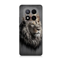 Xiaomi Redmi Note 14 Pro Plus Uyumlu Kral Aslanın Gururlu Bakışı Desenli Silikon Kılıf Çok Renkli