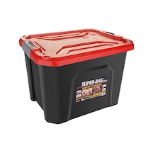 Asr-4045 Superbag Saklama Kutusu Renkli Kapak 40 Lt Çok Renkli