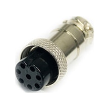 Gx-16 8'Li Dişi Mike Konnektör