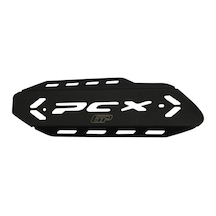GP Kompozit Honda PCX 125 / 150 2018-2025 Uyumlu Egzoz Koruma Kapağı Siyah