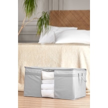 Serstil Pencereli Yastık Hurcu 75 X 40 X 40 Cm - Gri Benekli