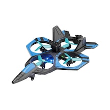 V46 8k Çift Kameralı Quadcopter 360 Engel Tanıma Özellikli Rc Uçak - Akrobasi Hareketi - Mavi