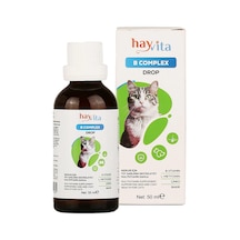 B Complex Vitamin 50ml - Kediler Için Tüy nı Multivitamin Damla
