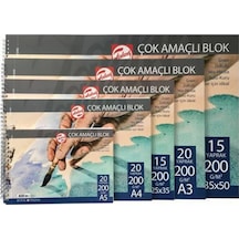 Çok Amaçlı Resim Blokları 200 Gr A5