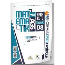 2026 Meb-AGS Matematik Kara Kutu Akademik 8.fasikül ÖSYM Çıkmış Soru İşlem Ve Modüler Fasikül