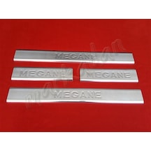 Markadan Renault Megane 2 Krom Kapı Eşiği 2004-2010 4 Parça  Pasla