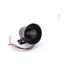 6 Ses Tonlu Mini Alarm Sireni 20W 12V Max.133dba Carub