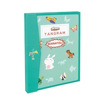 03 569 Ahşap Manyetik Tangram -pilsan Oyuncak - Lqmc-890754 1 Adet