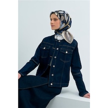 Armine Saf İpek Twill Eşarp 9531d 02 Yanık Bordo