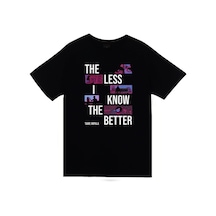 Tame Impala Müzik Grubu Baskılı Unisex %100 Pamuk Siyah T-shirt SIYAH