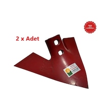 Krone Tipi Kültivatör Kazayağı Bıçak Geniş-10 Mm-34,5 Cm-2 Adet