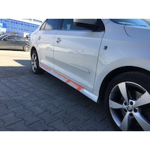 Skoda Rapid Yan Marşpiyel Takımı -- Plastik