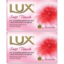 Lux Sabun 80gr Soft Touch Yumuşak Dokunuş 2 Li Set