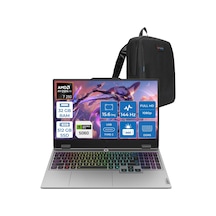 Lenovo LOQ 15AHP10 83JG0055TRF09 Ryzen 7 250 32 GB 512 GB SSD 8 GB RTX5060 15.6" Free Dos Dizüstü Bilgisayar + Çanta