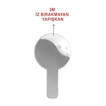 Standlı Silikon Vantuzlu Telefon Sabitleyici Ve Masa Üstü Tutucu Sky161 Beyaz İle Uyumlu
