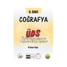 Pano Yayınları 9. Sınıf Coğrafya Ünite Değerlendirme Sınavı 8 Sı