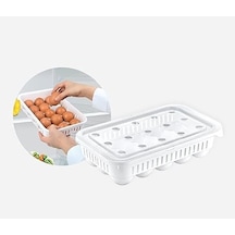 Plastik Yumurtalık, Kapaklı 15 Li Açık Ahşap