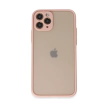Mey İthalat Apple Uyumlu iPhone 11 Pro Kılıf Montreal Silikon Kapak - Pembe