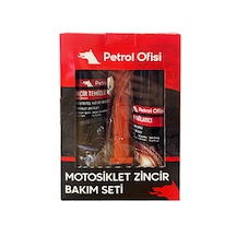 Petrol Ofisi Zincir Bakım Seti Özel Kutu Temizleme Fırçalı Set