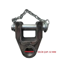 Traktör Hidrolik Ortakol Mafsal Ve Pim Takımı - 32 Mm