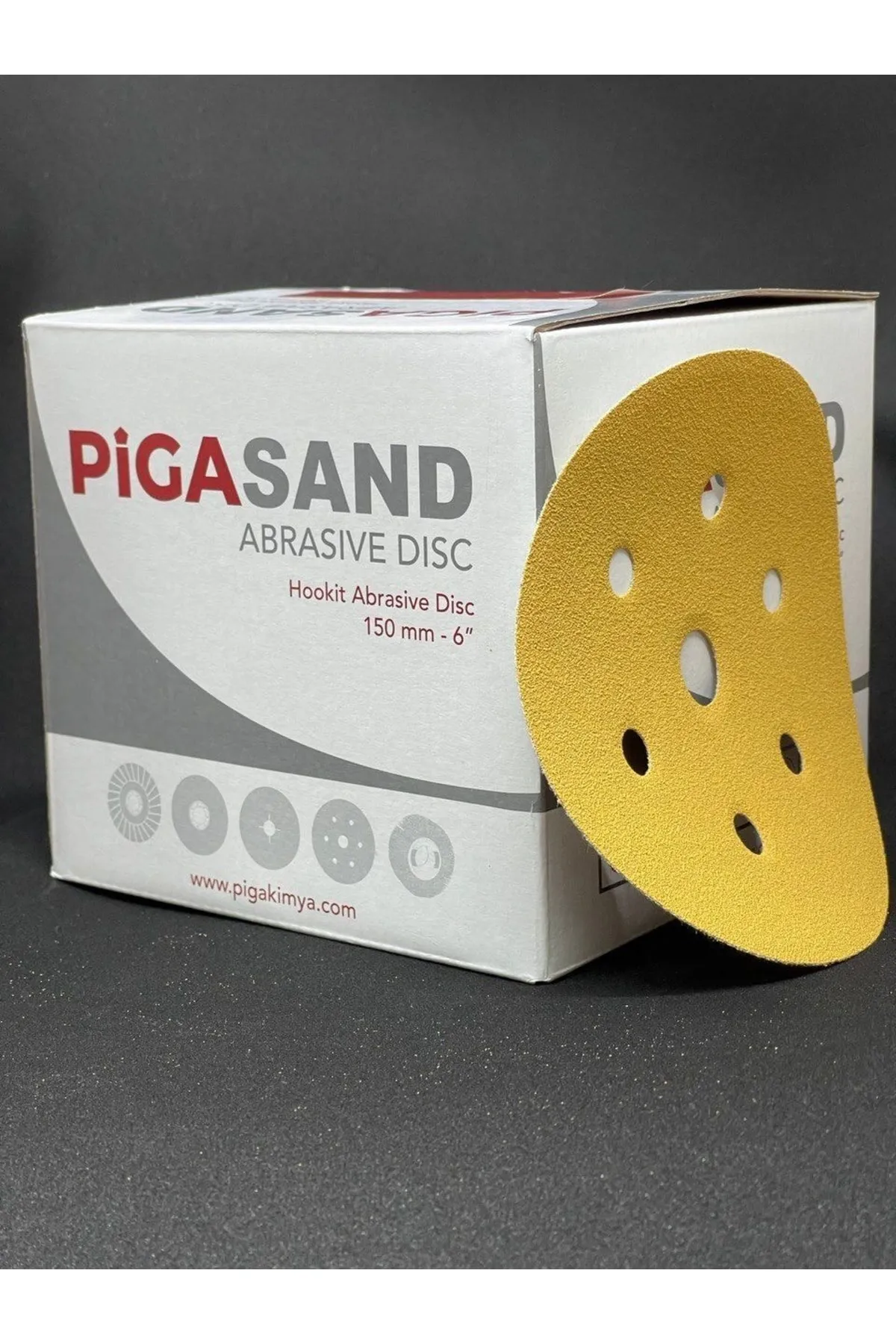 Piga Gold P400 Hookit Zımpara 150 Mm 100 Adet 1 Paket