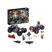 LEGO DC 76159 Comics Super Heroes Joker'in Üç Tekerlekli Motosiklet Takibi 440 Parça