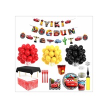 Cars Temalı 8 Kişilik Full Set Doğum Günü Seti