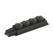 Nead 1x16a Kauçuk Monofaze 4'lü Grup Priz