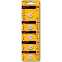 Kodak 5 Adet Cr2016 Max Lityum Para Pil