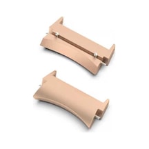 Rose Gold 20mm Metal Kordon Dönüştürücü Cns- Rose Gold Galaxy Watch 4 44mm 20mm İle Uyumlu Çok Renkli