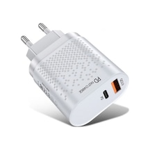 Uslion 18W Usb Qc3.0 Şarj Pd3.0 Hızlı Şarj Aleti Şarj Başlık Beya