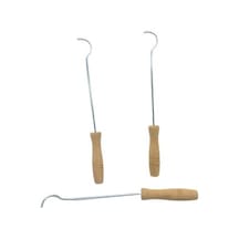 Metal Soba Kapak Açacağı - Ahşap Saplı - Güvenli Kullanım
