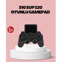 Hdmı Tv Bağlantılı S10 Gamepad 520 Oyunlu  2025 Seri Oyun Konsolu