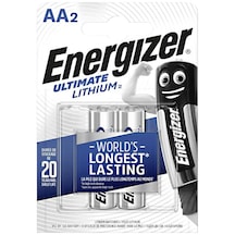 Energizer Ultimate Lityum Aa2 Kalem Pil 2 Li