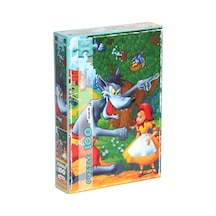 Lc7345 Utku. Kurt ve Masum Kız 100 Parça Puzzle