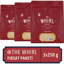 The Whirl Tanned 423°F Çekilmiş Kahve 3'lü Fırsat Paketi