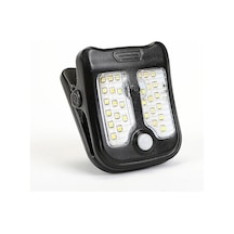 Hishopping 20 Led Güneş Enerjili Bahçe Işığı, Hareket Sensörlü, Su Geçirmez, Şarj Edilebilir, Dekoratif Aydınlatmamavi Mavi