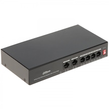 Dahua PFS3006-4ET-36 6 Kanal 36W 4 Port PoE 2x-Uplink Switch