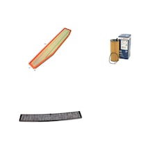 Bosch Filtre Bakım Seti Bmw X3 E83 20d Dizel N47 150 Beygir 2003-2010 Hava + Yağ F. + Polen Filtre Bosch