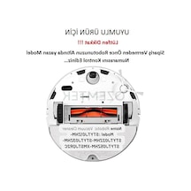 Ozemtek Mi Vacuum Mop 2 C,1c 2 İn 1-mop Pro 2+3d Dikkat: Kameralı-plus Global - Stytj01zhm-stytj02zhm-stytj03zhm Uyumlu Robot Supürge Hepa Filtre,fırça,mop Paspas 7'li Set