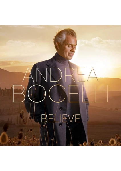 Andrea Bocelli - Believe Deluxe Edition 2lp 180g Plak