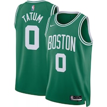 Nike Erkek Boston Celtics Jayson Tatum 0 Yeşil Forma 001