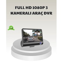 Araç Dvr Kamerası 3 Lü 170 Geniş Açılı Full Hd Ve Park Destekli 07168719