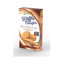 Conitta Waffle Crisps Fındık Kremalı Ve Sütlü Çikolatalı Çıtır Gofret 100 Gr. 1 Paket
