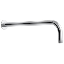 Yapıtaşı Yt296 Ankastre Duvardan Tepe Duş Başlığı Borusu Oval40cm Krom