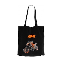 KTM 1290 Super Duke Racing Siyah Kanvas Bez Çanta Siyah