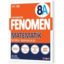 8. Sınıf Fenomen Matematik A Soru Bankası Fenomen Okul Yayınları