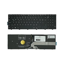 Dell İle Uyumlu Inspiron 5547 G51w81c, 5548 G20f45c, 5548 G50w81c Notebook Klavye Işıklı Siyah Tr