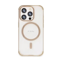 Joko Apple İphone 15 Pro Hilton Magsafe Kapak - Gold Altın