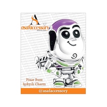 Pixar Buzz Işıkyılı Charm Gümüş